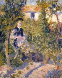 Nini im Garten