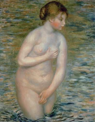 Akt im Wasser, 1888