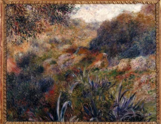 Algerische Landschaft. Die Schlucht der Wilden Frau
