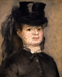 Porträt von Madame Darras, geborene Henriette Oudiette, Ehefrau von Kapitän Paul Darras (Studie für die Amazone von 1873)