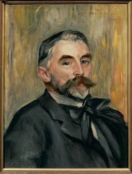 Porträt des Dichters Stéphane Mallarmé
