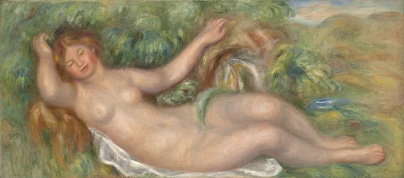 Liegender Akt; La source, 1902