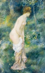 Stehender Badender, 1887