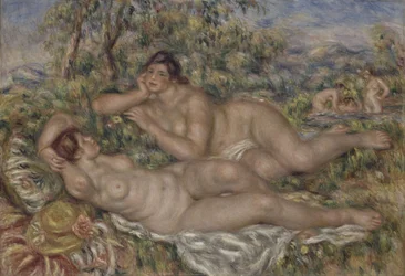 Die Badenden, 1918-1919