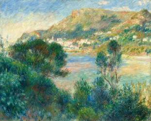 Blick auf Monte Carlo von Cap Martin, ca. 1884