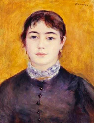 Junge Frau in Blau, 1879