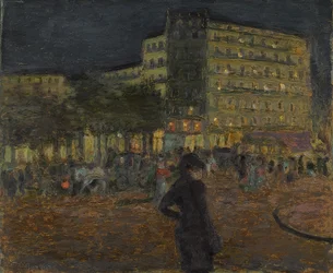 Der Place Pigalle bei Nacht