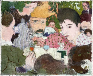 Gartenverkostung, ca. 1891