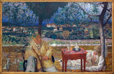 Im Garten (Gespräch in der Provence). Mit Porträts von Jozef Pankiewicz und Marthe de Meligny