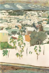 Le Cannet im Schnee, ca. 1927