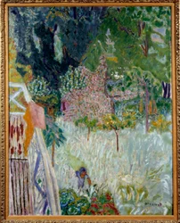 Der blühende Apfelbaum oder Balkon Vernonet