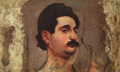 Mann mit Schnurrbart, ca. 1887-88