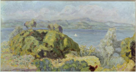 Landschaft oder Schönes Unwetter