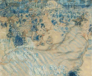 Seebad in der Normandie, ca. 1897-98