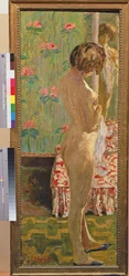 Stehender weiblicher Akt