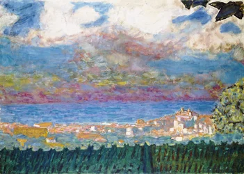 Stürmischer Himmel über Cannes, 1945