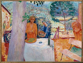Die Terrasse in Vernon