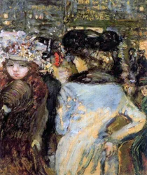 Zwei Frauen, Place Clichy, Paris, 1905