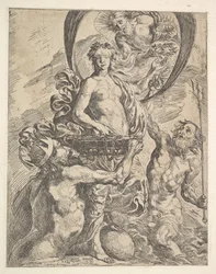 Jupiter, Pluto und Neptun bieten ihr Reichtum der Fortuna an