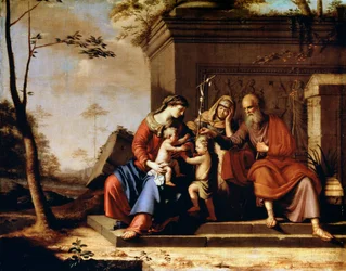 Die Heilige Familie, 1655