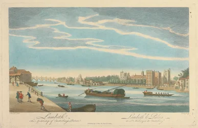Lambeth. Der Palast des Erzbischofs von Canterbury