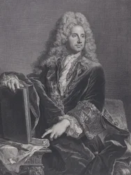Porträt von Robert de Cotte, 1722