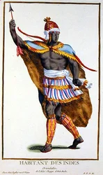 Ein Bewohner der Westindischen Inseln