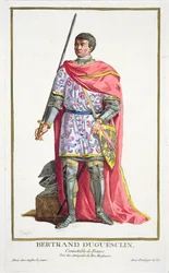 Bertrand du Guesclin (1320-80) aus 