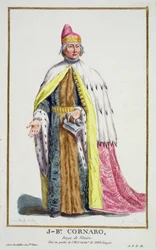 Giovanni Cornaro (1647-1722), Doge von Venedig, aus 