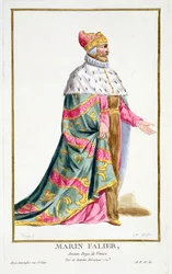 Marino Falier, Doge von Venedig, aus 