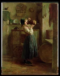 Sich selbst bedienen, 1859