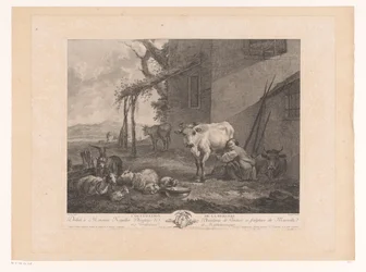 Melkende Hirtin