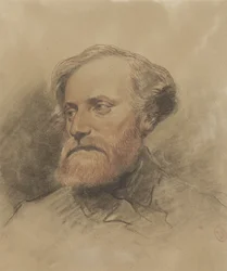 Porträt des Malers Alexandre Gabriel Decamps