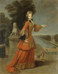 Porträt von Marie Adélaïde von Savoyen, Herzogin von Burgund