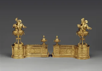 Andirons, um 1770-80