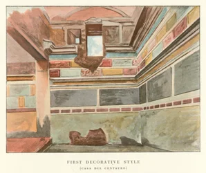 Erster Dekorationsstil, Casa Del Centuaro
