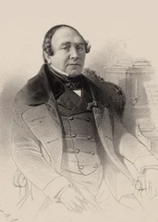 Porträt des Opernsängers Louis Antoine Eléonore Ponchard 1787-1866, 1850