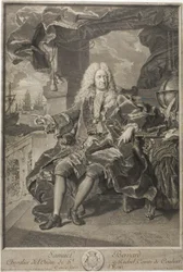 Porträt von Samuel Bernard, Staatsrat
