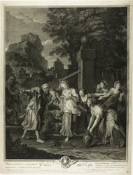 Rebecca erhält Geschenke von Eliezar