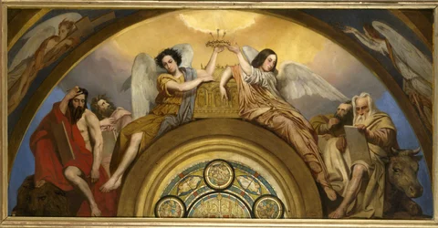Skizze für die Kirche Saint-Louis-en-l