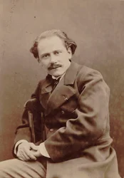 Porträt des Komponisten Jules Massenet 1842-1912, 1880