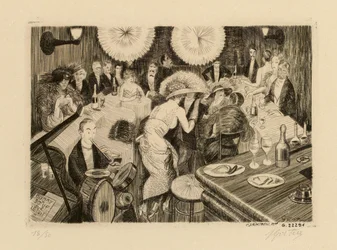 Die Bar im Le Boeuf sur le Toit