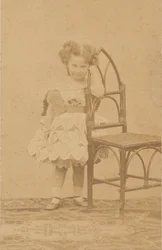 Rustikaler Stuhl, 1860er Jahre