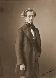 Porträt von Hector Berlioz 1803-1869, ca. 1850