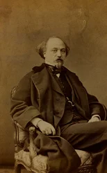 Porträt von Jean Pierre Alexandre Antigna, französischer Maler; Carte de Visite