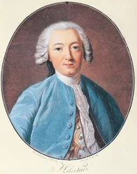 Porträt von Claude Adrien Helvetius