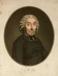 Porträt von Gabriel Bonnot de Mably 1709-1785, ca. 1790