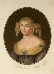 Porträt von Marie de Rabutin-Chantal, Marquise de Sévigné 1626-1696, 1797