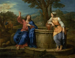 Christus und die Frau von Samaria