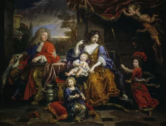 Großer Dauphin von Frankreich und seine Familie